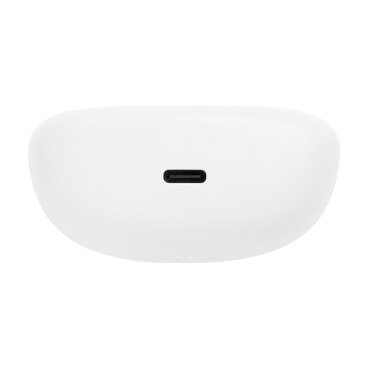 JBL Tune Beam - White - True wireless Noise Cancelling earbuds - Bottom